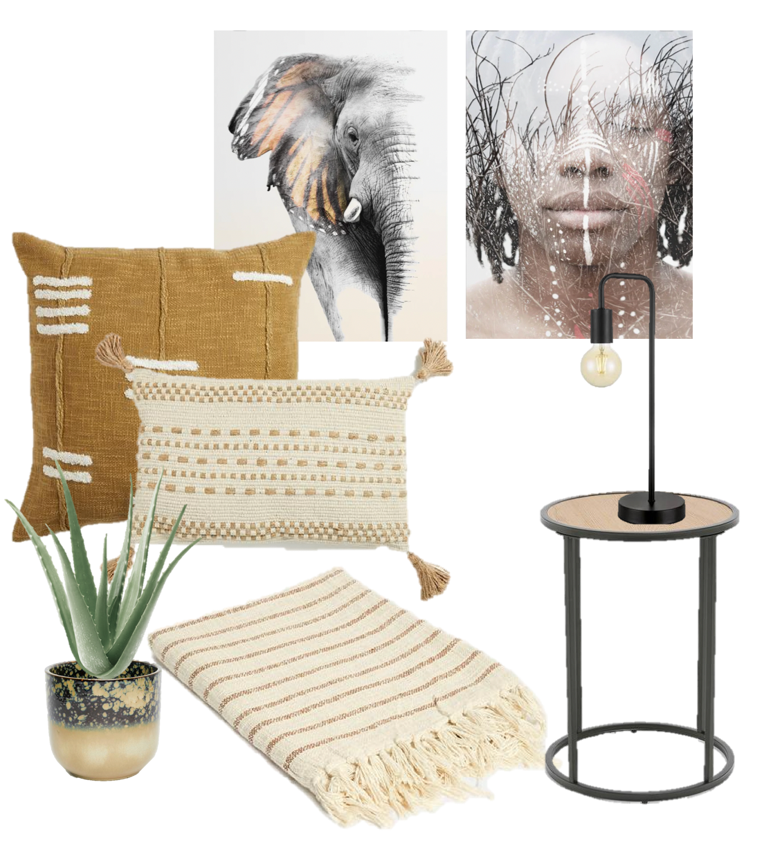 The Out Of Africa Decor Kit